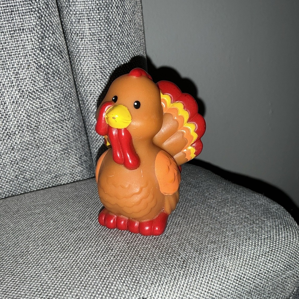Little People Thanksgiving Farm Turkey Bird For Holiday Barn Vintage 2003